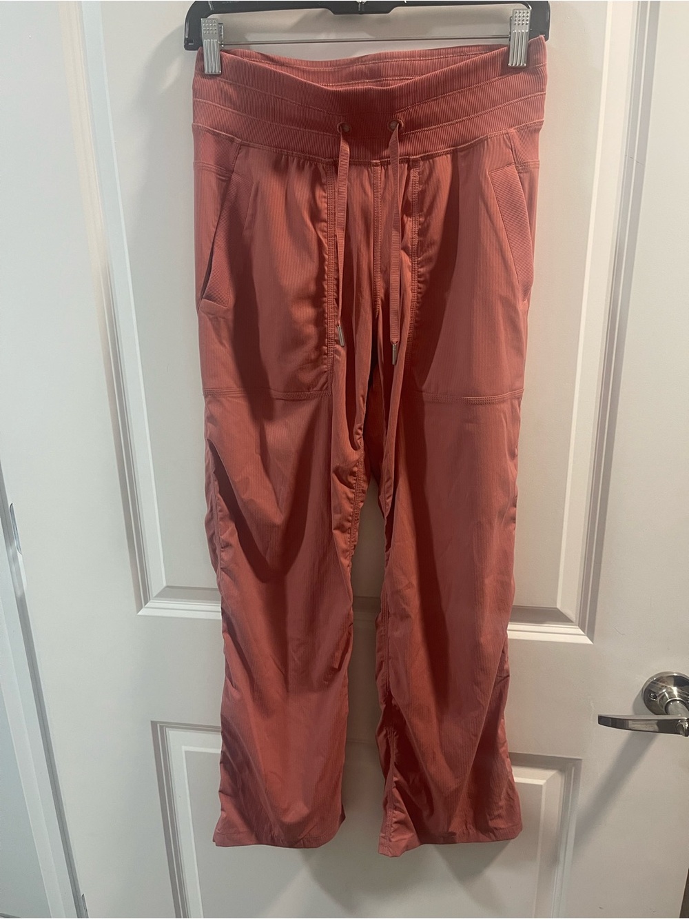 lululemon Dance Studio athletica Rust Drawstring Track Pants